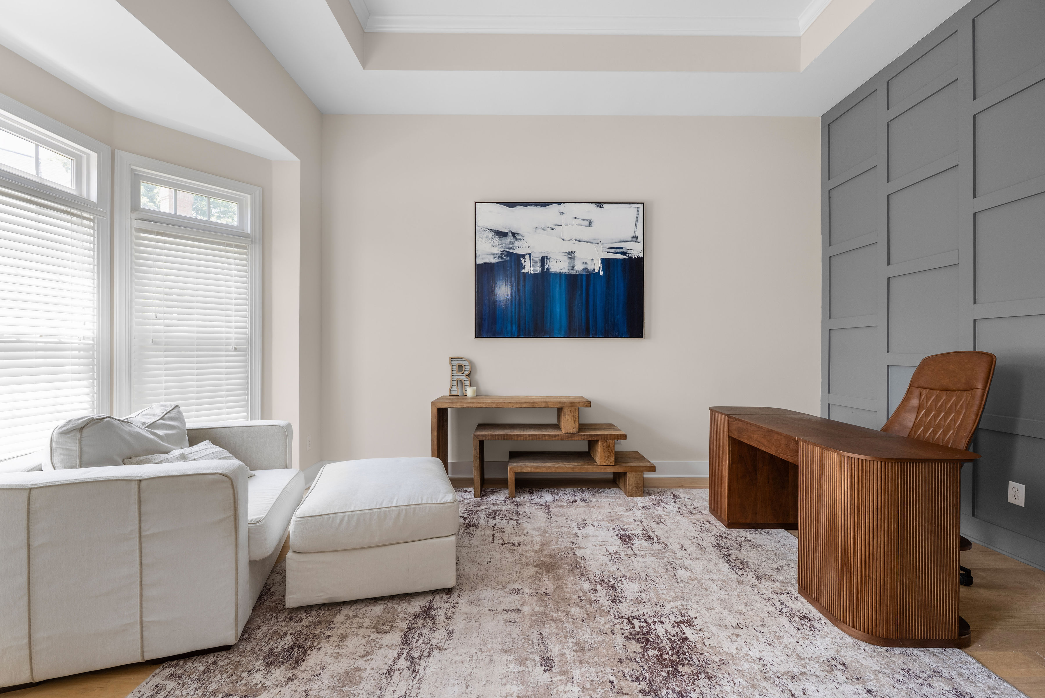 Versatile main-level office or flex space.